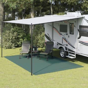 vidaXL Tenttapijt 5x3 m groen, Verzenden, Nieuw