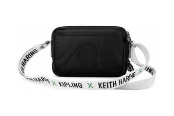 Kipling Schoudertas Zwart, Handtassen en Accessoires, Tassen | Damestassen, Verzenden, Zo goed als nieuw, Zwart