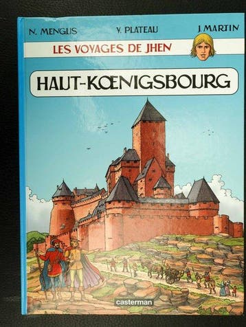Les Voyages de Jhen - Haut-Koenigsbourg + dédicace + cachet