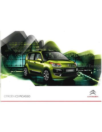 2009 CITROEN C3 PICASSO BROCHURE NEDERLANDS, Boeken, Nieuw