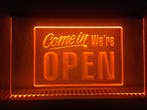 OPEN neon bord lamp LED verlichting reclame lichtbak #21 COM, Verzenden, Nieuw