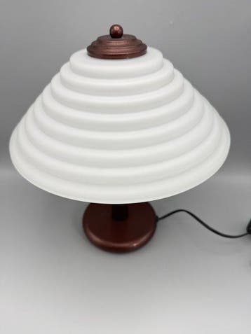 Lampe de table - Verre, Métal, plastique - Lampe de table