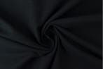 10 meter molton stof - Zwart, Verzenden, 120 cm of meer, Zwart, Katoen