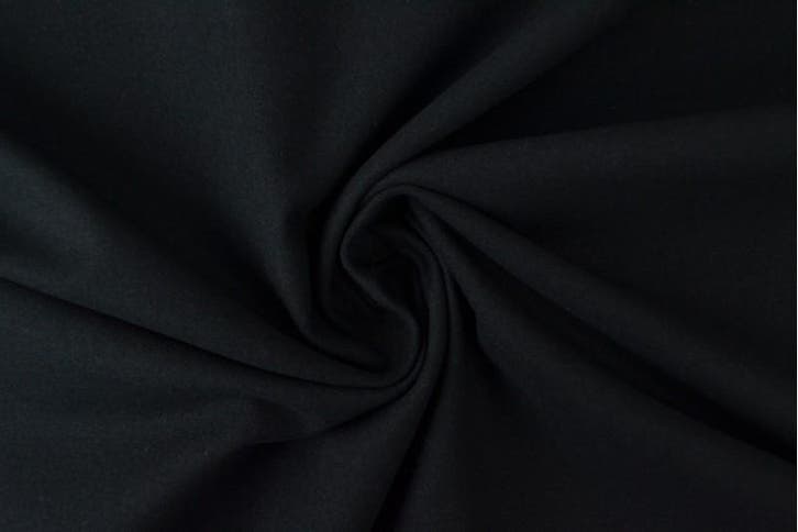 10 meter molton stof - Zwart, Hobby & Loisirs créatifs, Tissus & Chiffons, Envoi