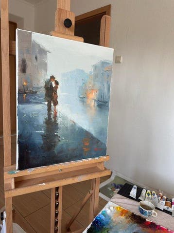 Aziz Sulaimanov - Misty Venice