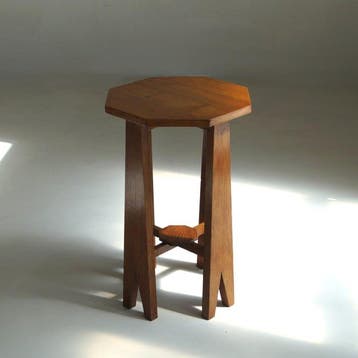 Table dappoint - Chêne - Art déco néerlandais