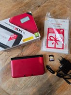 Nintendo - 3DS xl - Boxed red + 9 games - Pokémon, Zelda,, Games en Spelcomputers, Nieuw