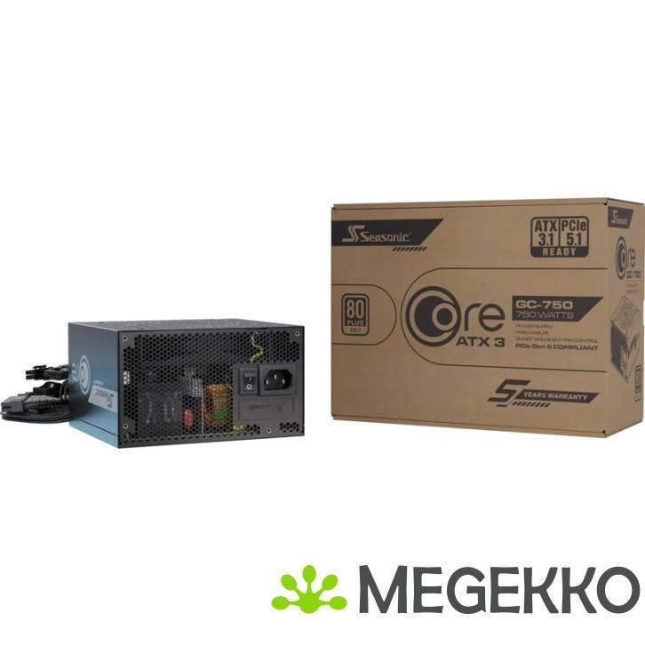 Seasonic CORE GC-750 ATX 3.1, Computers en Software, Interne voedingen, Nieuw, Verzenden