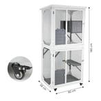 MaxxPet Kattenkooi - kattenvolière - 82x80x180cm (Dier), Ophalen of Verzenden, Nieuw