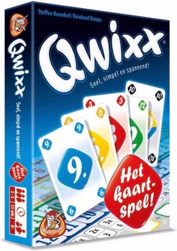 Qwixx - Het Kaartspel, Hobby en Vrije tijd, Ophalen of Verzenden, Nieuw