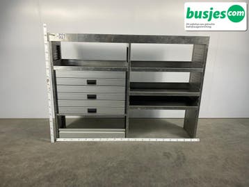 Aluca bedrijfswageninrichting 2004x420x1450mm (3221), Verzenden, Gebruikt
