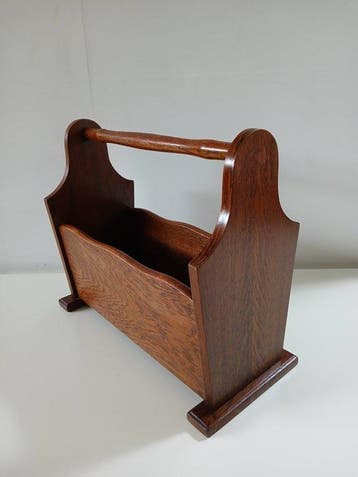 Porte-revues - Chêne - Art déco
