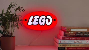 Custom Item LEGO - 1955 - Vintage Logo Lightbox, Nieuw