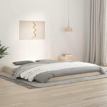vidaXL Bedframe massief grenenhout 180x200 cm, Verzenden