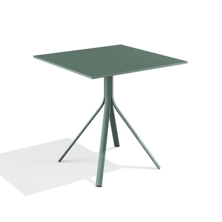 Babel D Melik Vierkante tafel 70x70 cm, Tuin en Terras, Tuintafels, Nieuw, Verzenden