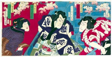 Kunichika – Sumo’s Legendary First Yokozuna – Triptych
