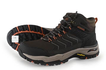 Skechers Wandelschoenen in maat 42 Bruin, Kleding | Heren, Schoenen, Bruin, Verzenden, Zo goed als nieuw, Skechers