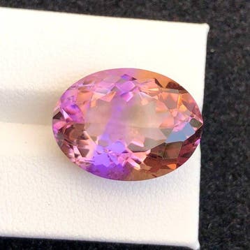 Zonder minimumprijs - 1 pcs Paars, Geel Ametrien - 17.62 ct, Nieuw
