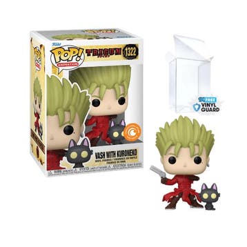 Funko Pop!  Trigun - Vash w/ Kuroneko #1322 CrunchyRoll, Verzamelen, Verzenden, Nieuw