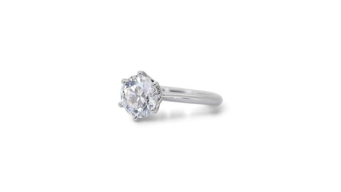 Ring - 18 karaat Witgoud - 1.50ct. tw. Diamant (Natuurlijk), Bijoux, Sacs & Beauté, Bagues