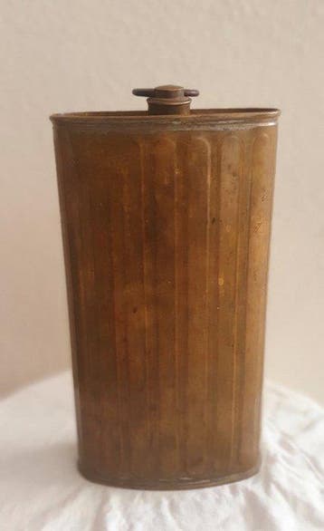 ELFA - Pichet - Laiton - Chauffe-lit en laiton antique, Antiquités & Art