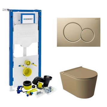 Geberit UP320 Toiletset Compleet | Inbouwreservoir |, Doe-het-zelf en Bouw, Sanitair, Ophalen of Verzenden, Nieuw, Overige typen