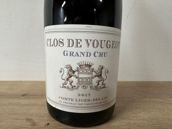 2017 Domaine du Comte Liger-Belair Clos Vougeot Grand Cru -, Collections, Vins