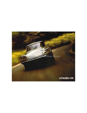 1972 CITROEN D SERIES PROGRAMMA BROCHURE FRANS, Ophalen of Verzenden, Nieuw