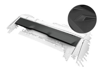 Achterraamspoiler met ABE voor Mercedes-Benz SLK / SLC (R172, Verzenden, Nieuw