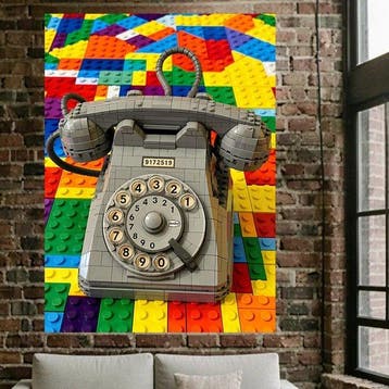 Jacob Hitt - does Vintage Telephone w/COA XXL