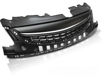 Grill Corsa D 11-14 Mat Zwart | Retour deal, weg is weg, Verzenden