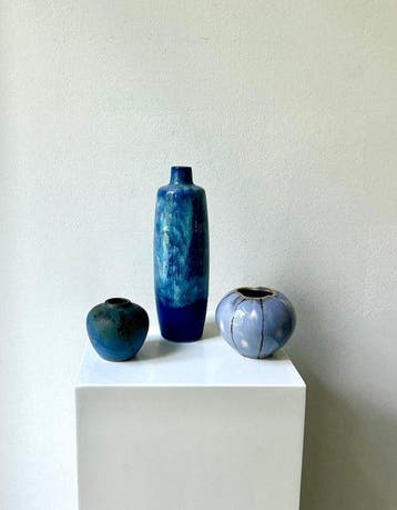 Strehla, Jasba Keramik und Caves de Bordeaux Pottery - Vaas, Antiquités & Art