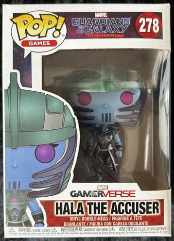 Funko Pop Marvel Guardians of the Galaxy Hala the Accuser #, Collections, Jouets miniatures, Verzenden