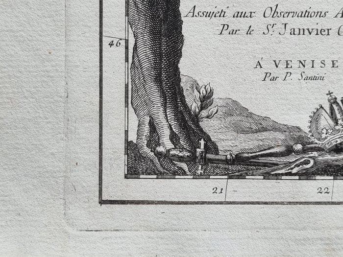 Duitsland - Polen; Paolo Santini (1729–1793) - Jean-Denis, Boeken, Atlassen en Landkaarten