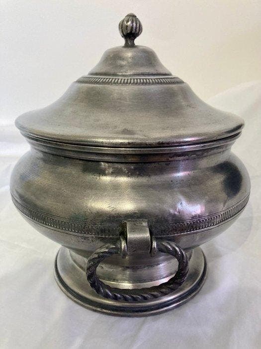 Tureen - Tin, Antiquités & Art, Antiquités | Ustensiles de cuisine