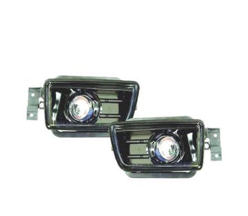 PHARES ANTIBROUILLARD BMW E34 88-95 LOUPE FOND NOIR, Verzenden