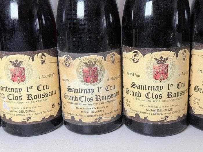 1999 Michel Delorme Grand Clos Rousseau - Santenay 1er Cru, Collections, Vins
