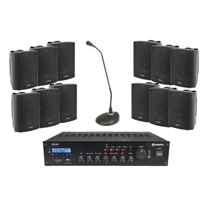 Adastra Muziekinstallatie Voor Magazijn, Werkplaats Of, Audio, Tv en Foto, Luidsprekerboxen