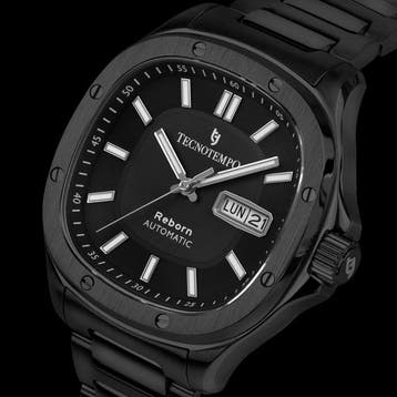 Tecnotempo - Automatic - Reborn - All black - TT.RE.ABB -, Nieuw
