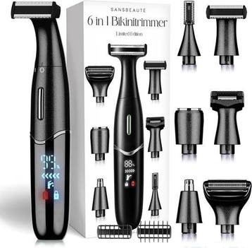 2dekans | 6-in-1 Bikinitrimmer - Sansbeauté® - Gezicht -, Ophalen of Verzenden, Nieuw