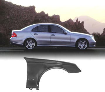 AILE AVANT DROIT POUR MERCEDES CLASSE E W211 02-09 ALUMINIUM, Verzenden