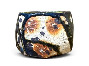 Ryuji Hodaka – Hedendaagse Chawan theekop met abstract