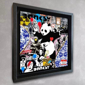Stéphanie Godann - Banksy Porcelain Fusion