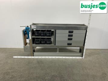 Aluca bedrijfswageninrichting 1500x320x650mm (3199), Verzenden