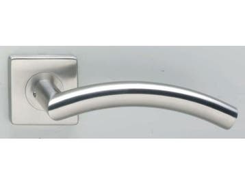 Veiling - Intersteel Deurkruk Lisse - geveerde vierkant roze, Doe-het-zelf en Bouw, Nieuw