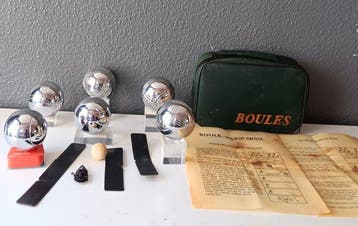 vintage Pétanque (Boules) set., Nieuw