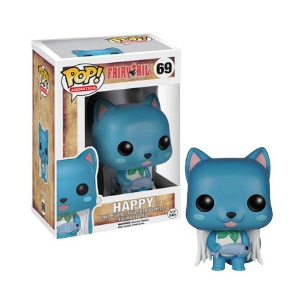 Funko Pop!  Fairytail - Happy #69, Verzamelen, Poppetjes en Figuurtjes, Nieuw, Verzenden