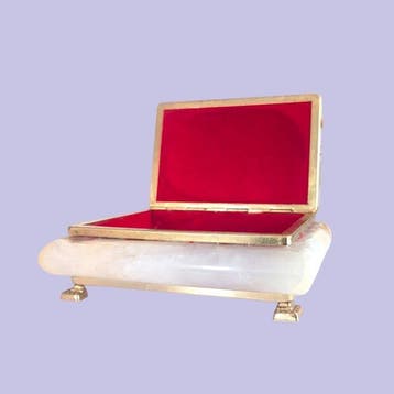 Boîte à bijoux - années 1950 - néoclassique - Italie - grand