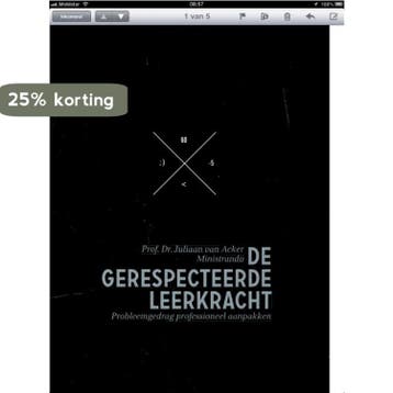 De gerespecteerde leerkracht 9789082021301 Juliaan van Acker, Verzenden, Gelezen, Juliaan van Acker