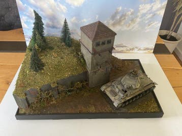 Tamiya - Speelgoed Panzer IV Ausf.D op landweg - Duitsland